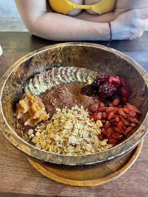 Smoothie bowl  at Pure Vegan Heaven in Koh Samui