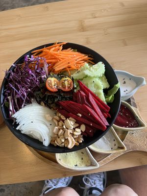 Rawsome bowl   at Pure Vegan Heaven in Koh Samui