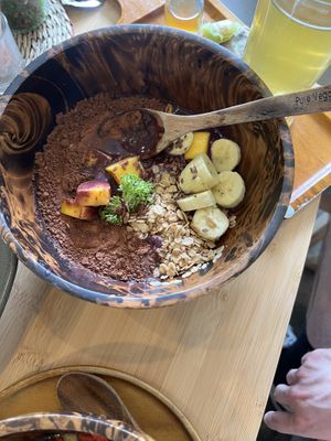 Açai bowl   at Pure Vegan Heaven in Koh Samui