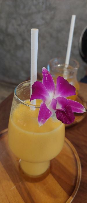 Sehr leckere Drinks at Pure Vegan Heaven in Koh Samui