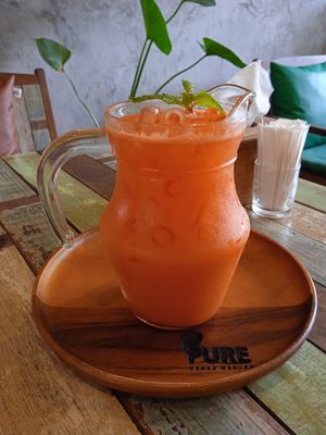 Carrot-ginger at Pure Vegan Heaven in Koh Samui
