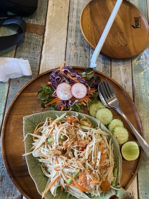 Papaya Salat   at Pure Vegan Heaven in Koh Samui