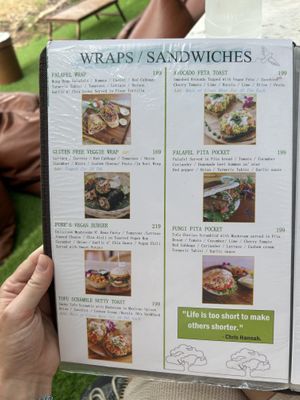 Menu February  at Pure Vegan Heaven in Koh Samui