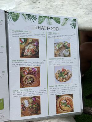 Menu February  at Pure Vegan Heaven in Koh Samui