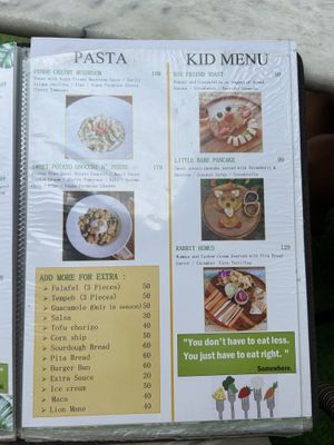 Menu February  at Pure Vegan Heaven in Koh Samui