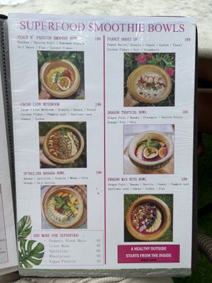 Menu February  at Pure Vegan Heaven in Koh Samui