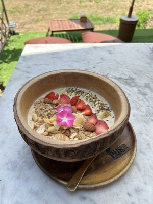 Another delishhh smoothiebowl  at Pure Vegan Heaven in Koh Samui