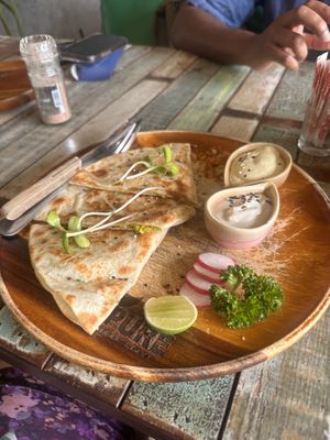 Quesadillas   at Pure Vegan Heaven in Koh Samui
