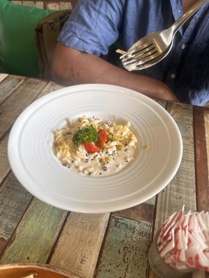 Creamy Pasta (can’t remember what is was called on the menu)  at Pure Vegan Heaven in Koh Samui