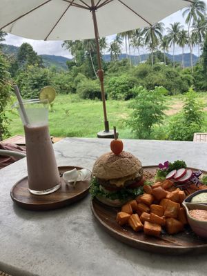   at Pure Vegan Heaven in Koh Samui