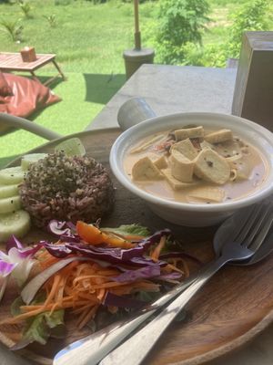 Tom Yam  at Pure Vegan Heaven in Koh Samui
