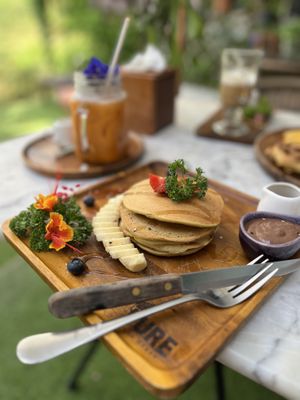 Pancake 🥞   at Pure Vegan Heaven in Koh Samui