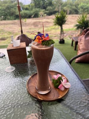 Chocolate shake   at Pure Vegan Heaven in Koh Samui