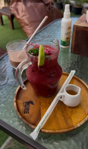 lemonade  at Pure Vegan Heaven in Koh Samui