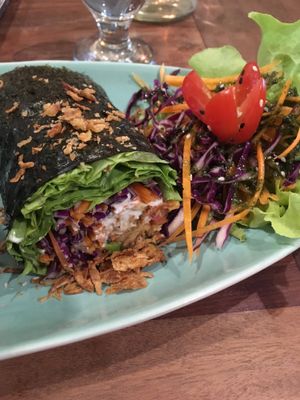 Loved the Nori Wrap with Tempeh  at Pure Vegan Heaven in Koh Samui