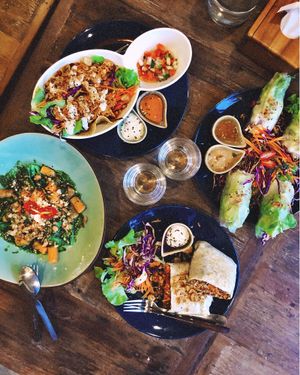 This really was pure vegan heaven! at Pure Vegan Heaven in Koh Samui