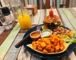 Looks delicious , but =( at Pure Vegan Heaven in Koh Samui