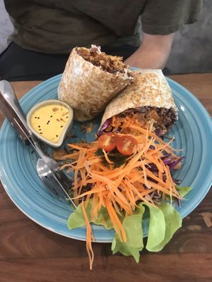 Burrito!  at Pure Vegan Heaven in Koh Samui