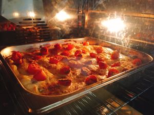 Vegetarian lasagna at The Sky Over Dalat in Da Lat