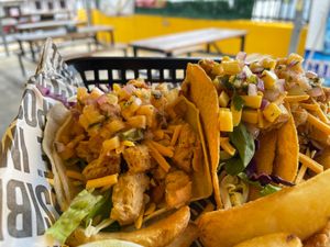 Tacos at La Chancleta de Maíz in Isabela