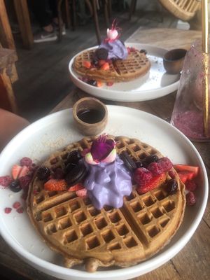 Mr Waffles at Shelter Cafe in Seminyak