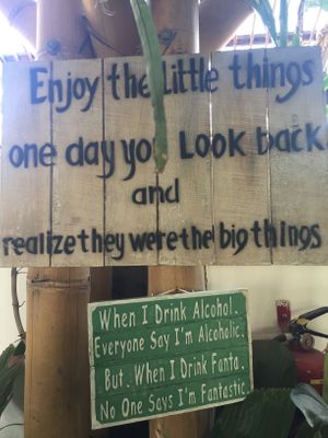 ;-) at Shelter Cafe in Seminyak