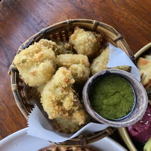 Cauliflower wings  at Shelter Cafe in Seminyak