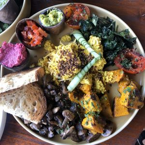 Las vegan at Shelter Cafe in Seminyak