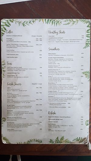 For a full vegan Bali guude, visit www.the-vegan-travelers.com at Shelter Cafe in Seminyak