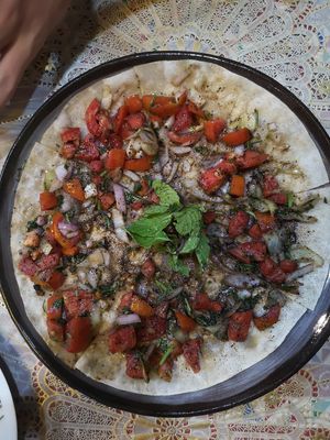 Arabische Bruschetta at The Pharaoh's Restaurant in Vientiane