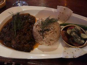 Moussaka at The Pharaoh's Restaurant in Vientiane