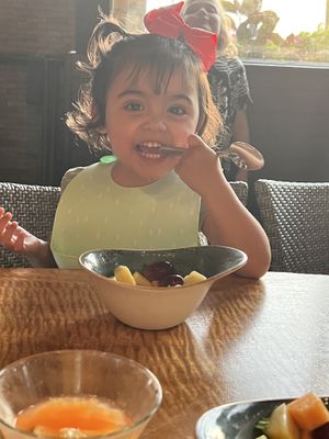 Mango sorbet vegan dessert   at Japengo in Lahaina