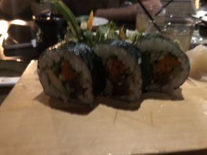 Veggie sushi roll   at Japengo in Lahaina