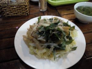 Chicken and sticky rice at Thien Duyen in Da Nang