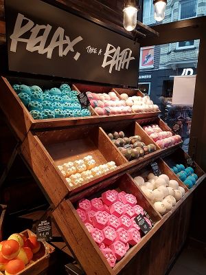 inside Lush Utrecht at LUSH in Utrecht