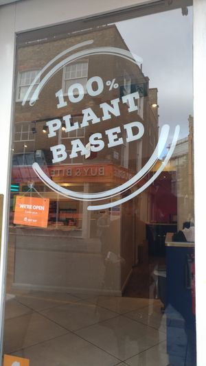 If you were in doubt, 100% Plant-based at Flipside in London