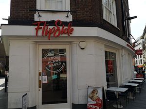 Outside at Flipside in London
