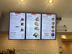 All vegan 🌱 fast menu   at Flipside in London