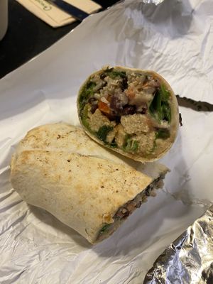 Ranch burrito  at Flipside in London