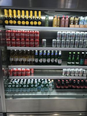 Drinks cabinet  at Flipside in London