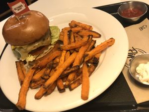 Beyond Burger at Flipside in London