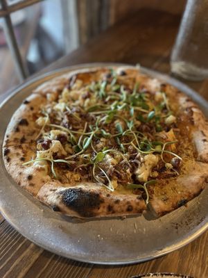 Vegan flatbread  at Our Harvest in Fenwick Island