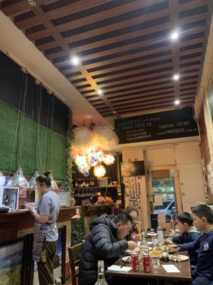 Looking toward the restaurant entry  at The Liebig in Warrnambool