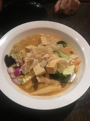 The legendary Laksa! at The Liebig in Warrnambool