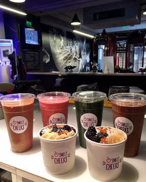 Smoothie and Acai bowls  at Sweet Cheeks in Sofia