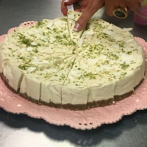  Key lime cheesecake   at The Baked Vegan Bakery in Lake Park