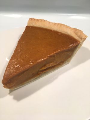    Outta this world Pumpkin Pie!  at The Baked Vegan Bakery in Lake Park