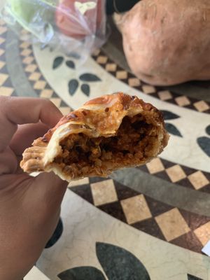 Pepperoni empanadas  at The Baked Vegan Bakery in Lake Park