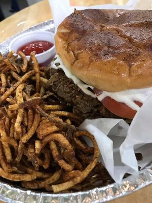   at Blue Sage Vegan Bistro in Little Rock