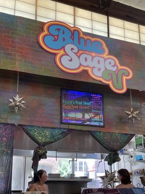   at Blue Sage Vegan Bistro in Little Rock